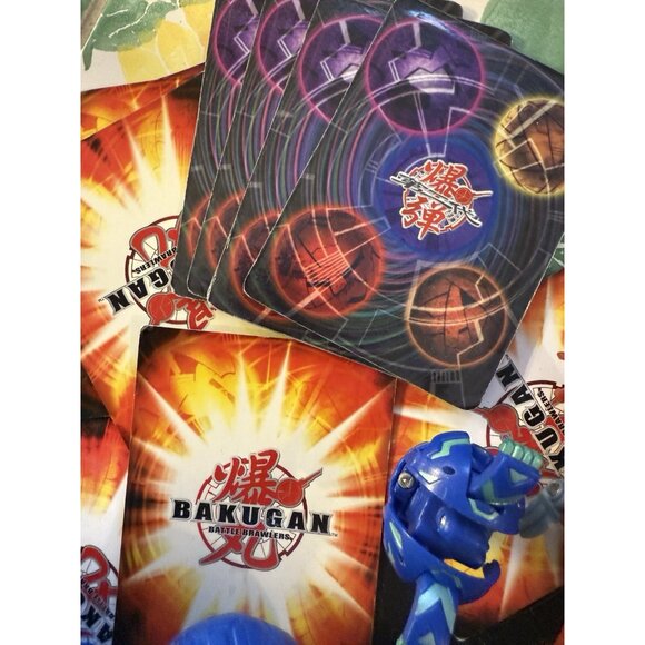 VTG Bakugan Cards Lot of 13 Set Limited Vintage Rare Bulk Magnetic Collectible - Picture 12 of 13